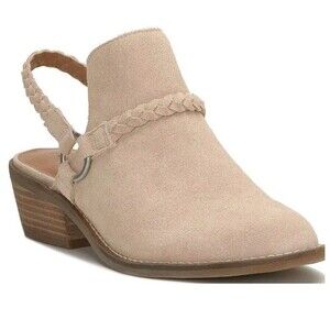 NWOB Lucky Brand Fenise braided Backstrap Shoes Clogs Shooties Women 9 EU 40
